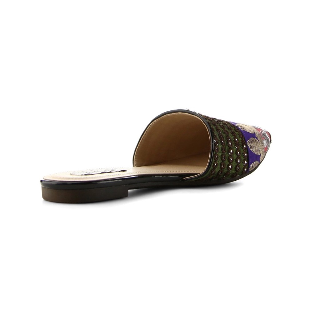 Cape Robbin Embroidered Mules - Picture 4 of 5